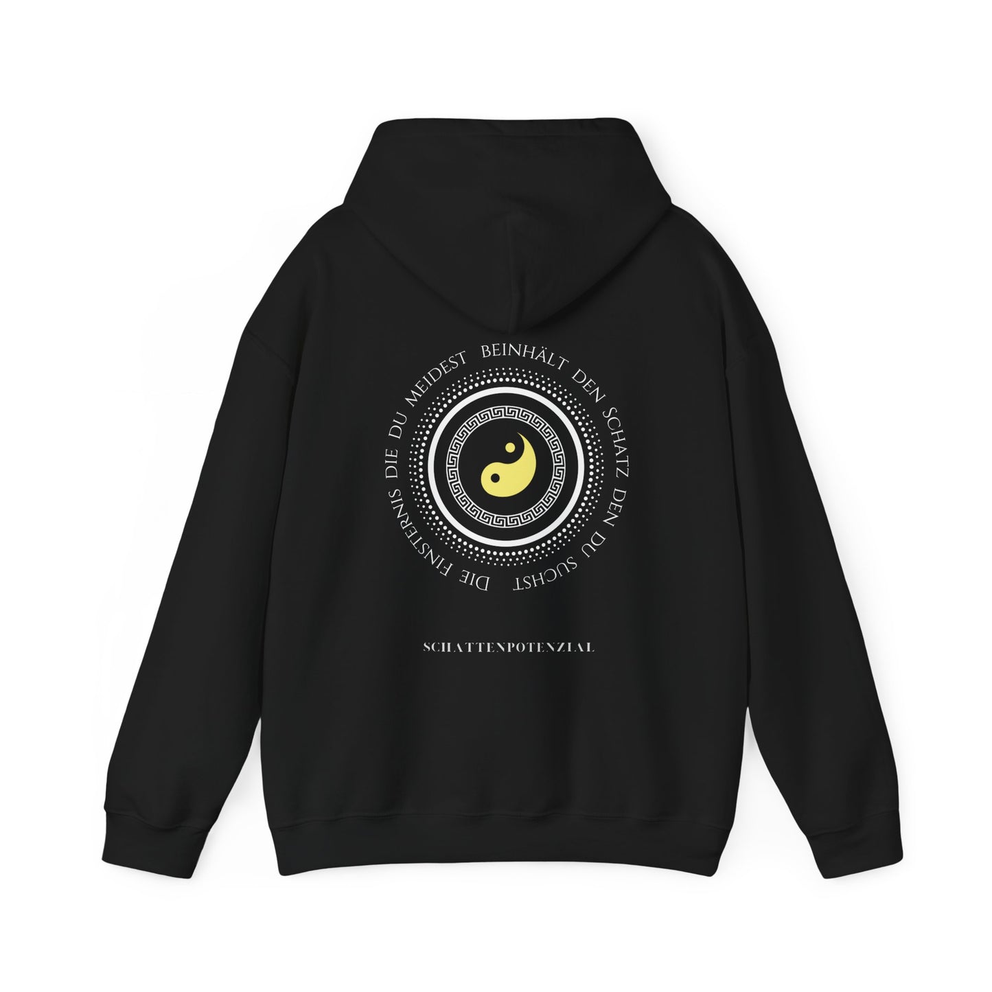 Schattenpotenzial Hoodie "Die Finsternis birgt den Schatz"