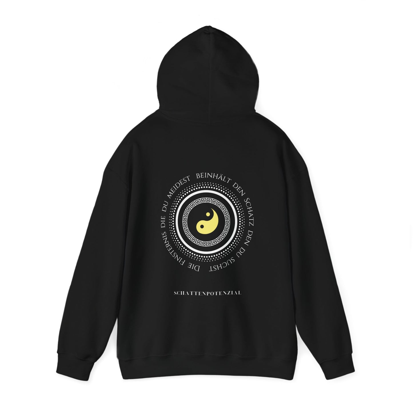 Schattenpotenzial Hoodie "Die Finsternis birgt den Schatz"
